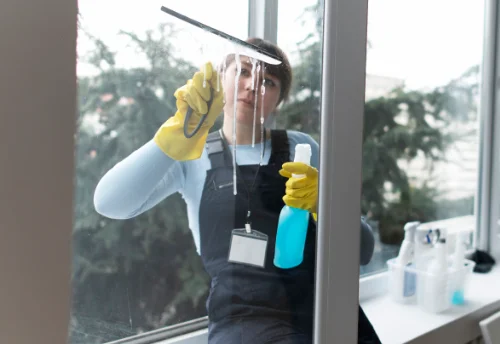 Nettoyage de vitres intérieures et extérieures à Périers